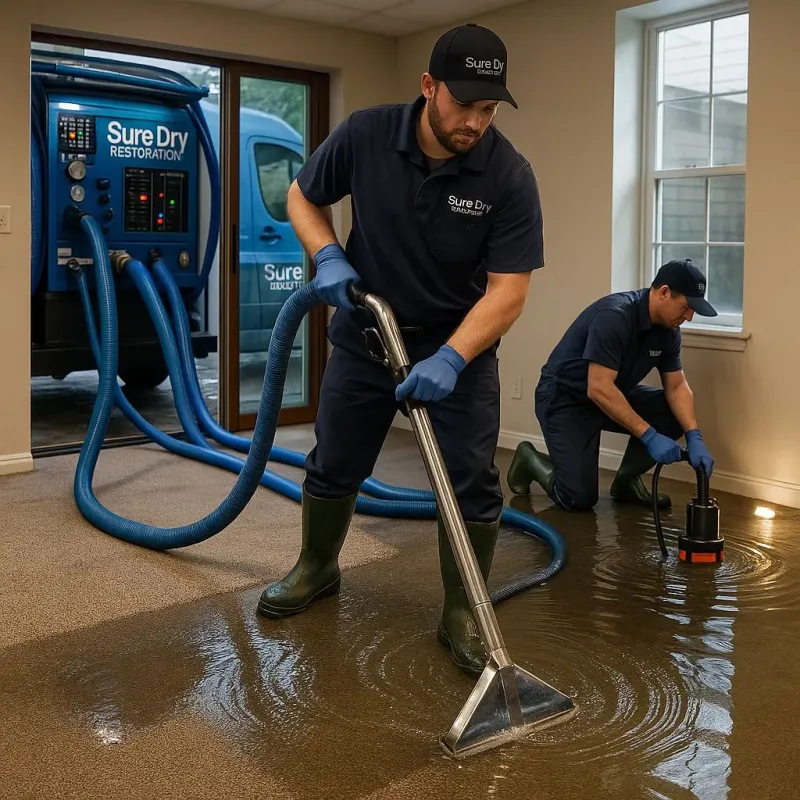 Water Extraction and Removal process in Cascade, IA